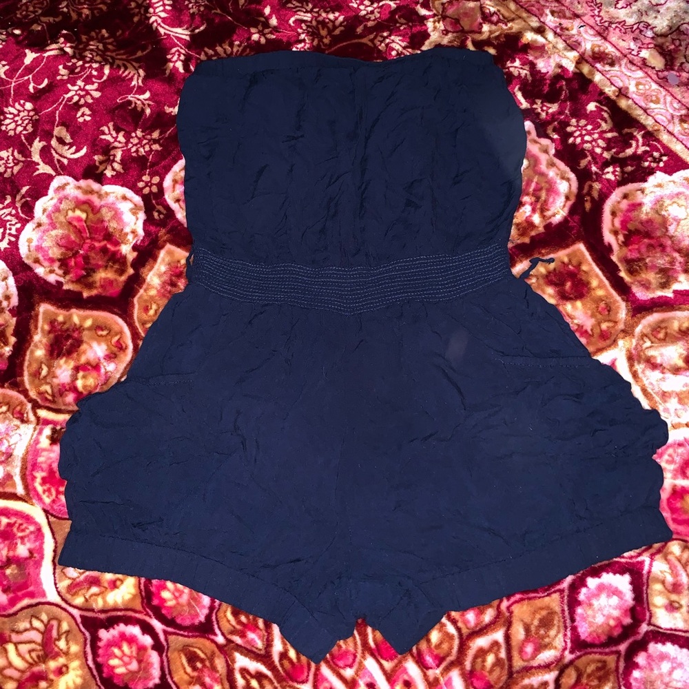Blue romper